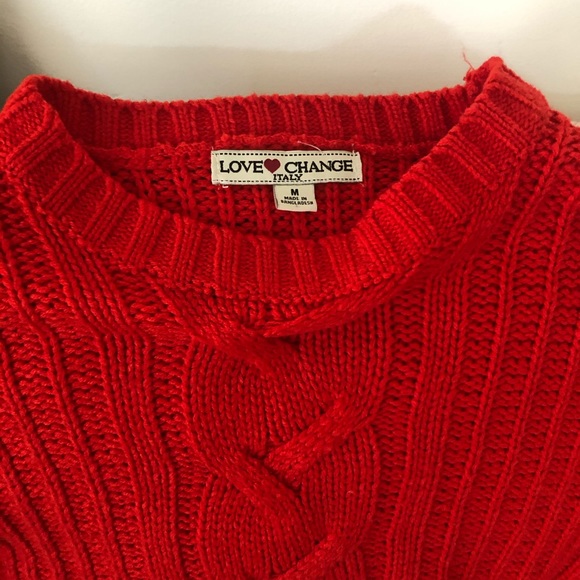 Red sweater - Picture 2 of 2